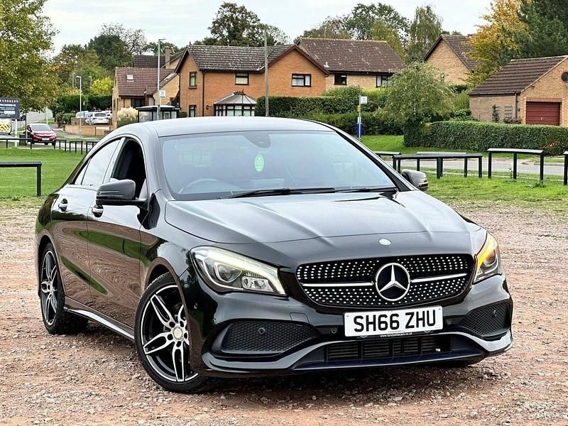 Black Used 2016 Mercedes CLA220 AMG line Sedan | £9,991 (Fair price) - Image 1/4