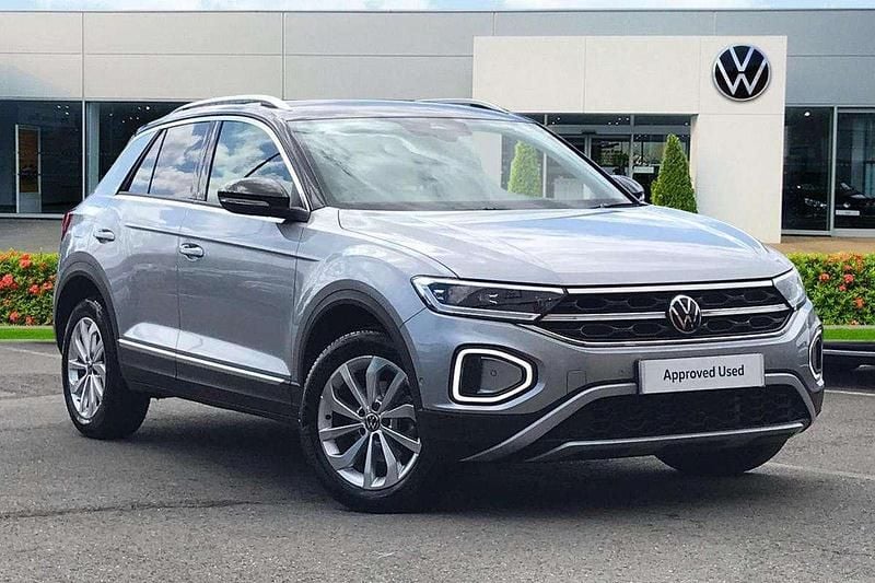 Silver Used 2023 VW T-Roc Style SUV | £24,999 (Fair price) - Image 1/4