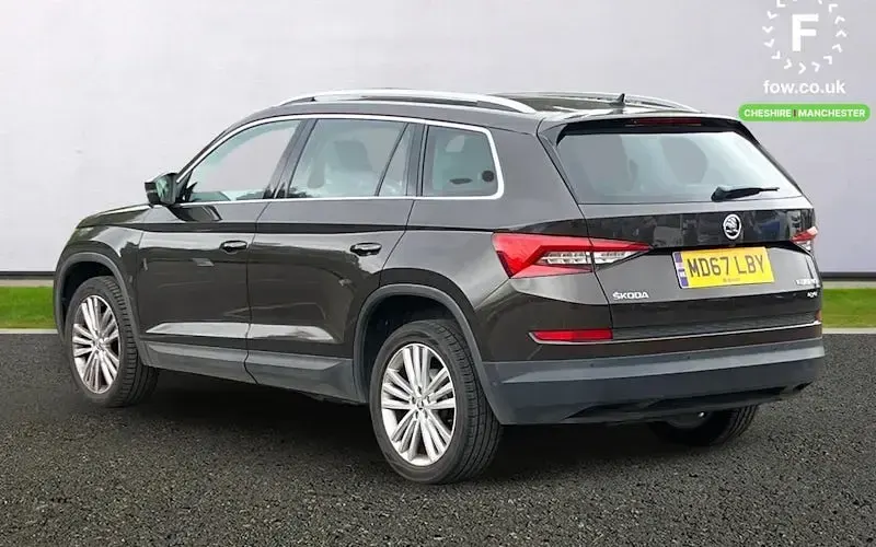 Used Skoda Kodiaq 190 HP (139 kW) 2018 Brown SUV