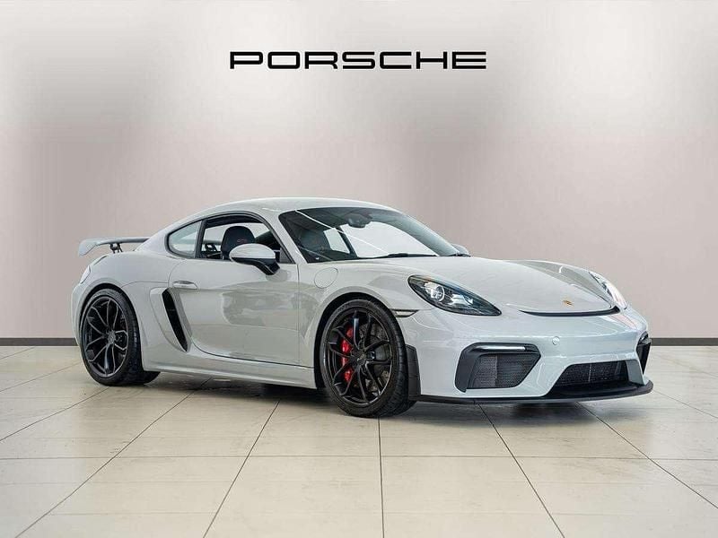 Grey Used 2022 Porsche Cayman GT4 Coupe | £79,990 (Super price) - Image 1/4