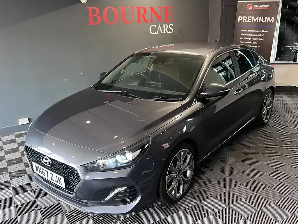 Used Hyundai i30 Premium 138 HP (101 kW) 2018 Grey Hatchback