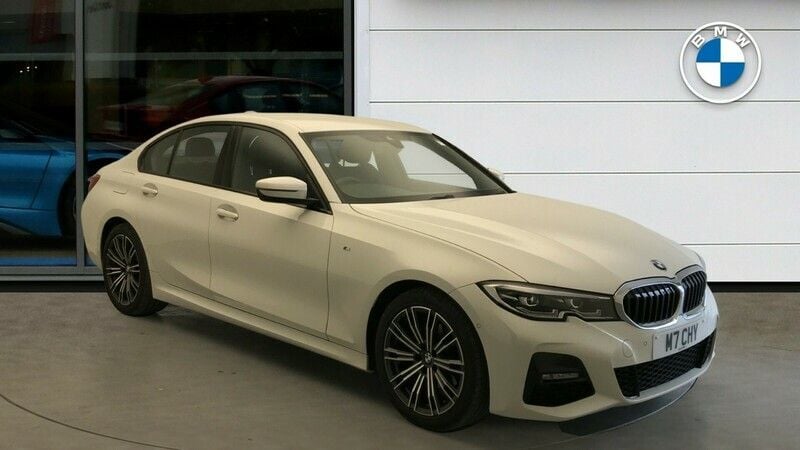 White Used 2019 BMW 320 M Sport Sedan | £22,800 (Expensive) - Image 1/4