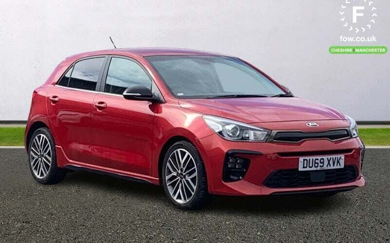 Red Used 2019 Kia Rio GT-Line Hatchback | £13,599 (Fair price) - Image 1/4