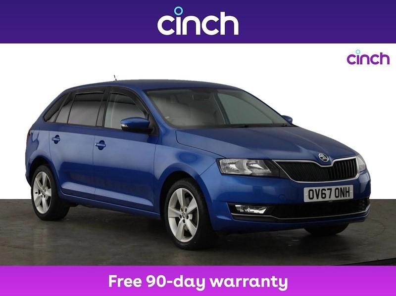 Blue Used 2017 Skoda Rapid SE Hatchback | £6,999 (Fair price) - Image 1/3