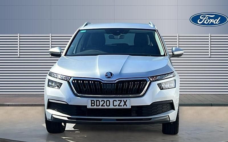 Used Skoda Kamiq SE L 116 HP (85 kW) 2020 Silver SUV