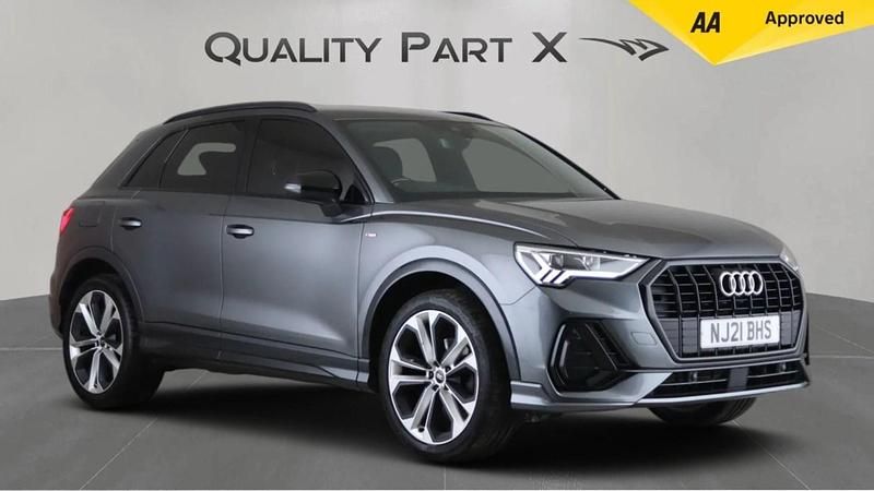 Grey Used 2022 Audi Q3 Black Edition SUV | £22,675 (Good price) - Image 1/4