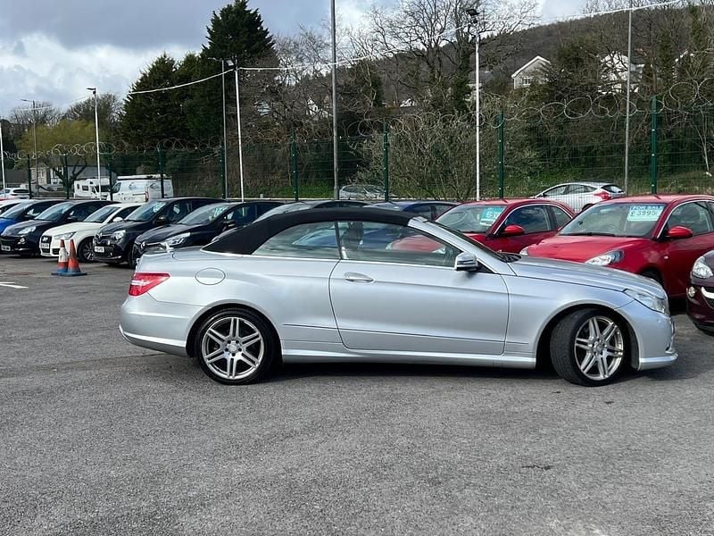 Used Mercedes E250 2013 Silver Cabriolet