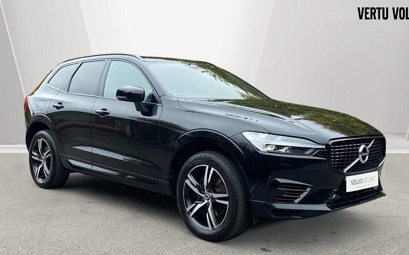 Black Used 2021 Volvo XC60 R-Design SUV | £32,469 (Fair price) - Image 1/4