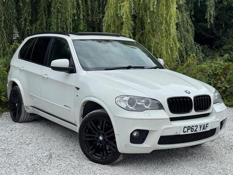 White Used 2012 BMW X5 M Sport SUV | £8,995 (Fair price) - Image 1/3