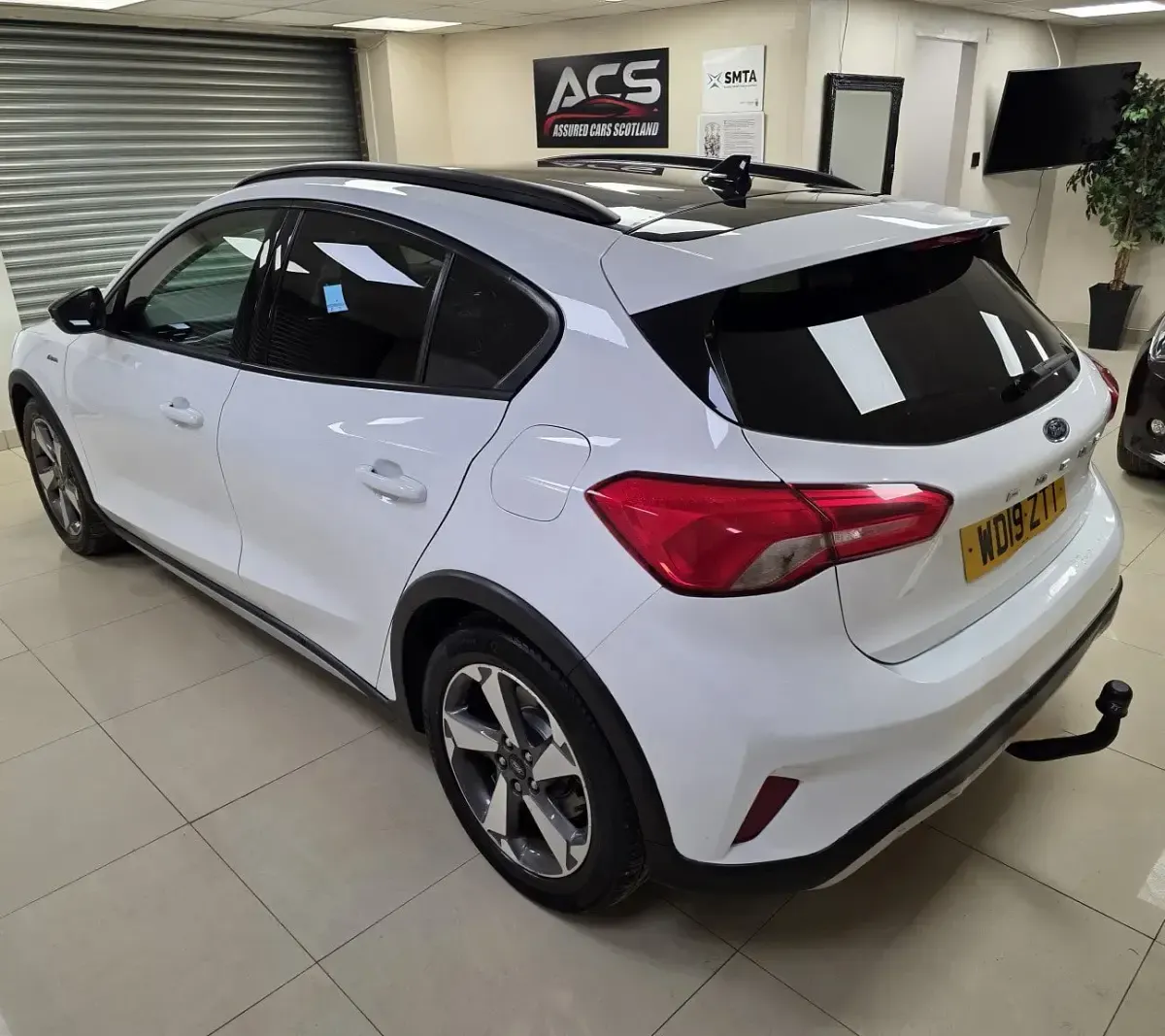 Used Ford Focus Active 125 HP (91 kW) 2019 White Hatchback