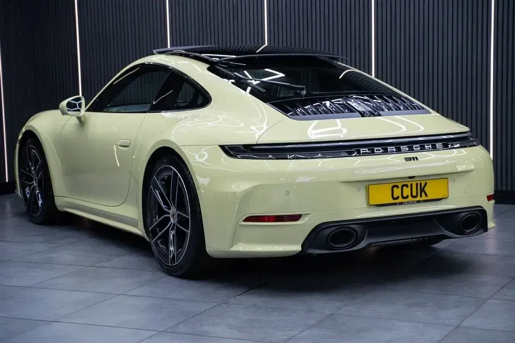 Used Porsche 992 394 HP (289 kW) 2024 Yellow Coupe