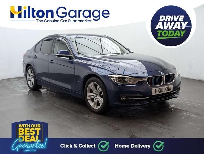 Used BMW 330e Sport Line 2018 Blue Sedan
