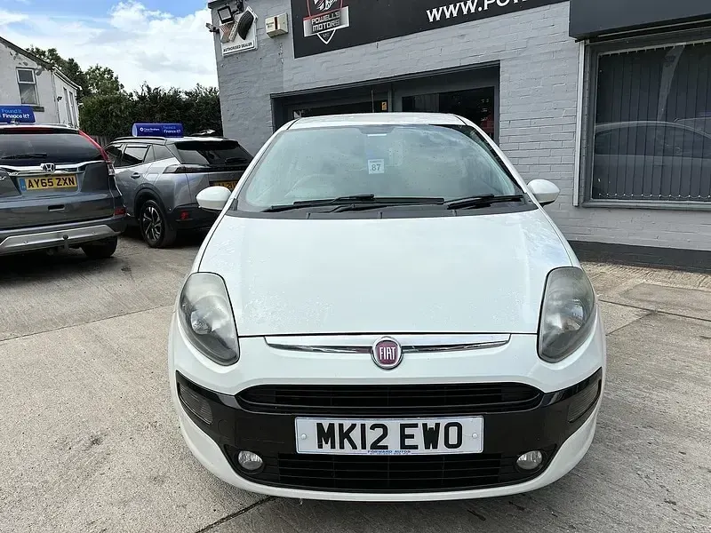 Used Fiat Punto Evo Life 2012 White Hatchback