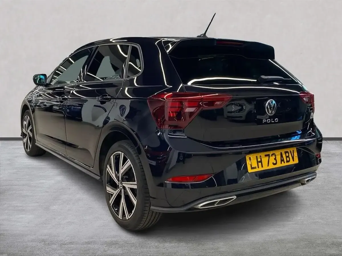 Used VW Polo R-line 110 HP (80 kW) 2023 Black Hatchback