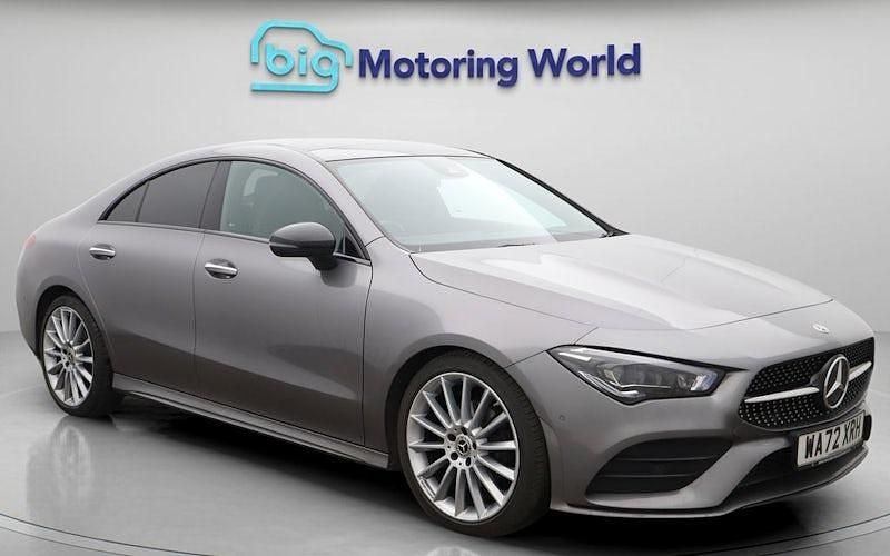 Used Mercedes CLA180 AMG line 136 HP (100 kW) 2022 Grey Sedan