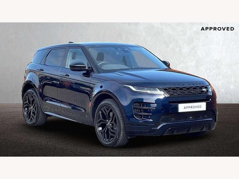 Blue Used 2021 Land Rover Range Rover evoque HSE Dynamic SUV | £24,005 (Fair price) - Image 1/4