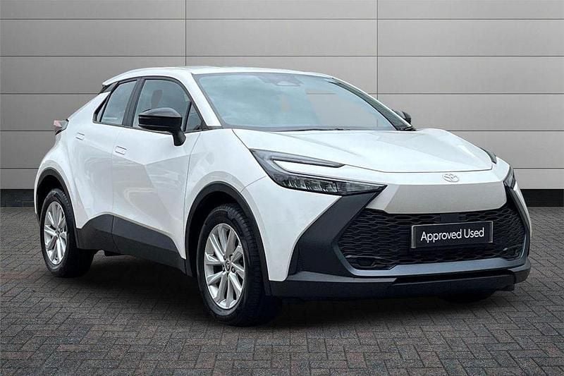 Pure white New 2024 Toyota C-HR SUV | £26,850 - Image 1/3