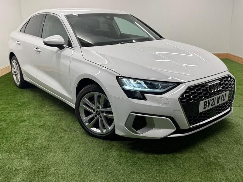 White Used 2021 Audi A3 Sport Sedan | £15,490 (Super price) - Image 1/4