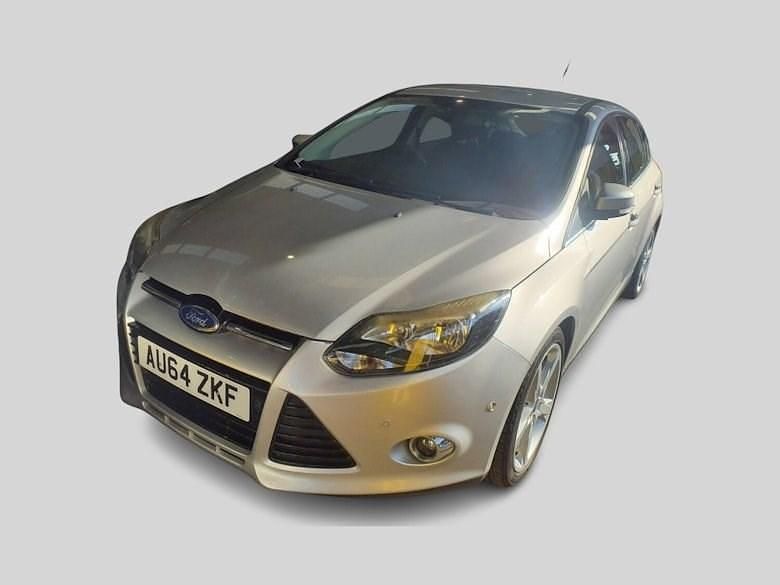 Silver Used 2014 Ford Focus Titanium Hatchback | £5,490 (Fair price) - Image 1/3