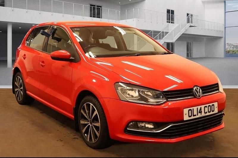 Red Used 2014 VW Polo SE Hatchback | £5,390 (Fair price) - Image 1/1