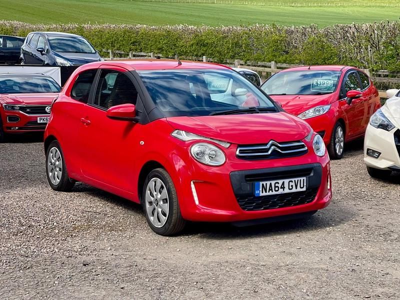 Usado Citroën C1 Feel 68 HP (50 kW) 2014 Vermelho Citadino