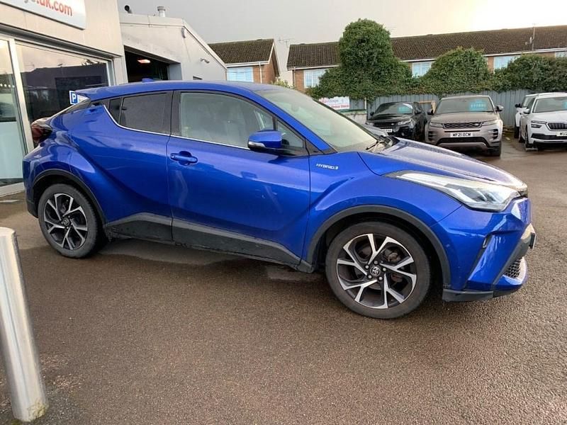 Used Toyota C-HR Design 2021 Eclipse blue metallic SUV