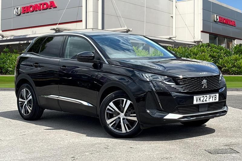 Black Used 2022 Peugeot 3008 Allure Hatchback | £19,850 (Fair price) - Image 1/4