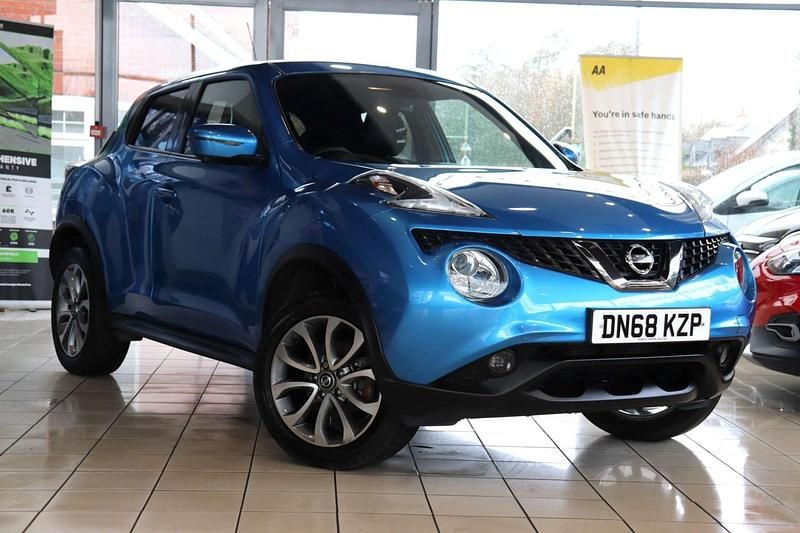 Used Nissan Juke Tekna 2018 Blue SUV