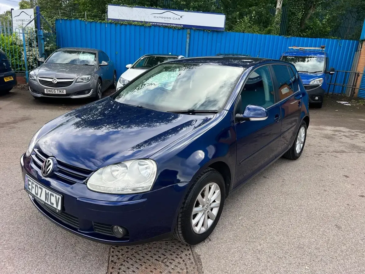 Used VW Golf V Match 2007 Blue Hatchback