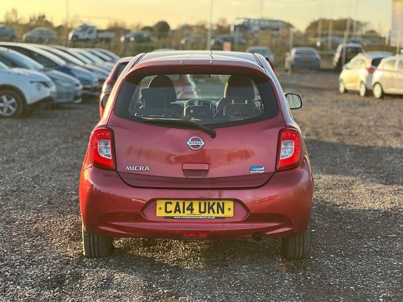 Used Nissan Micra Acenta 2014 Red Hatchback
