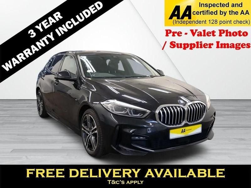 Black Used 2021 BMW 118 M Sport Hatchback | £18,595 (Fair price) - Image 1/3