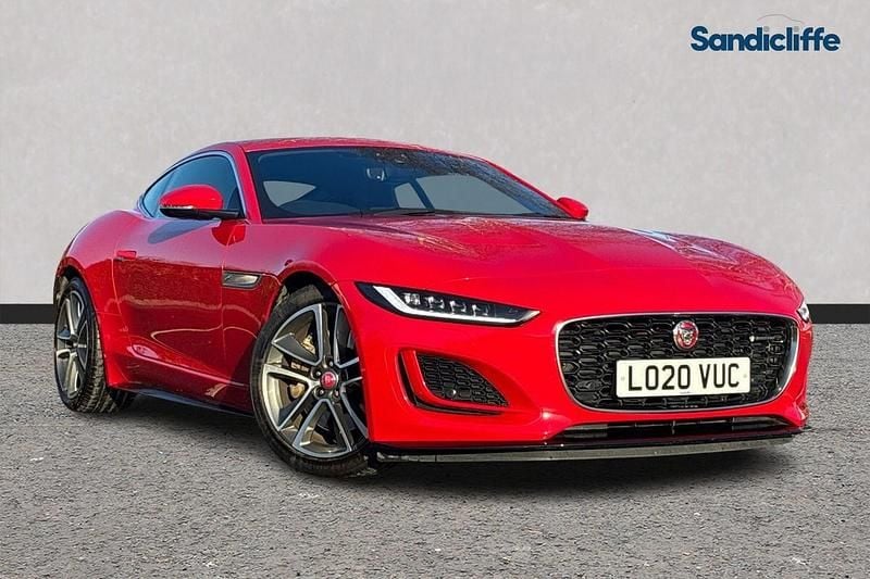 Red Used 2020 Jaguar F-Type R-Dynamic Coupe | £29,398 (Fair price) - Image 1/4