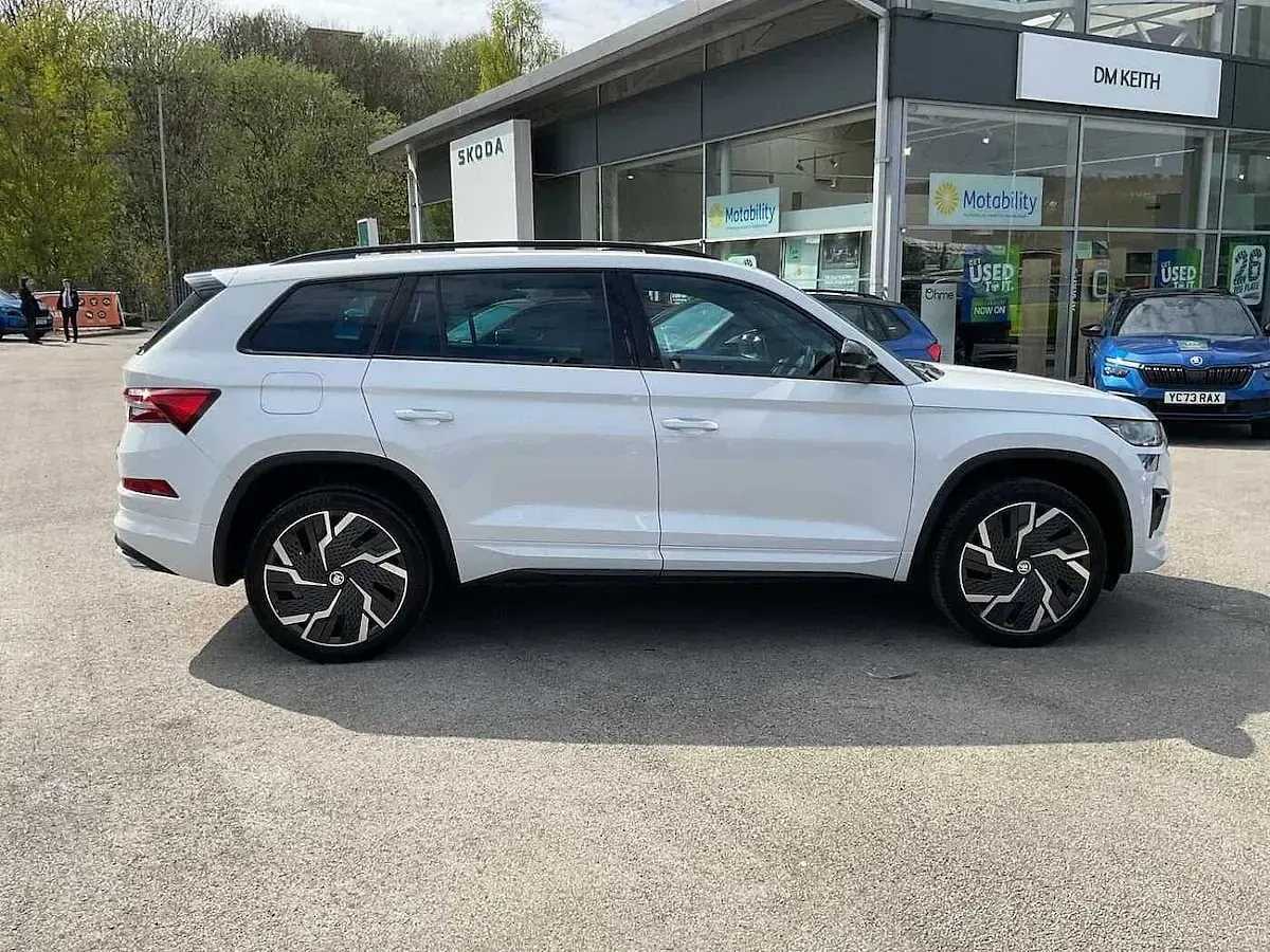 Second-hand Skoda Kodiaq vRS 186 CP (136 kW) 2021 Alb SUV