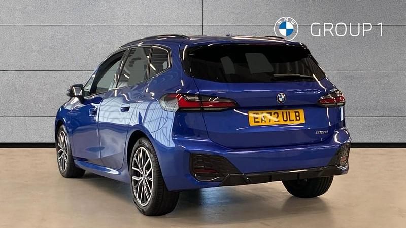Used BMW 218 Active Tourer M Sport 150 HP (110 kW) 2023 Blue MPV