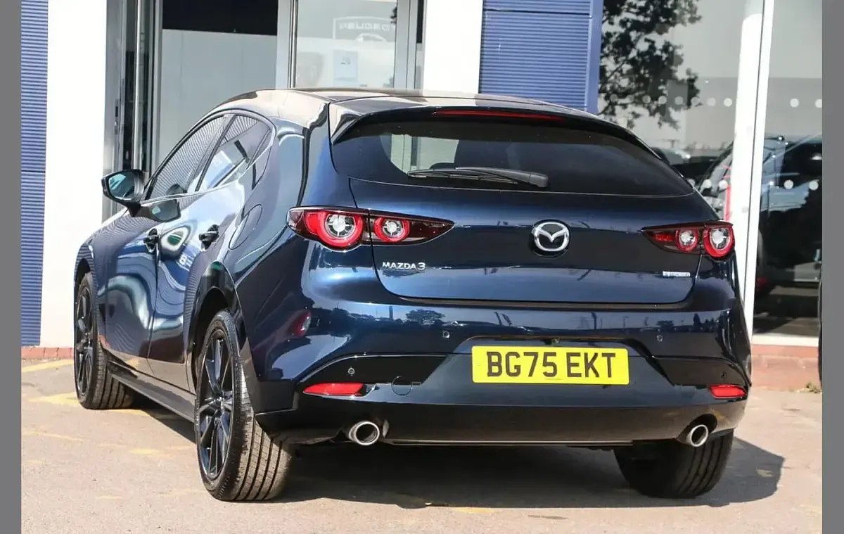 Used Mazda 3 Homura-Line 138 HP (101 kW) 2025 Blue Hatchback