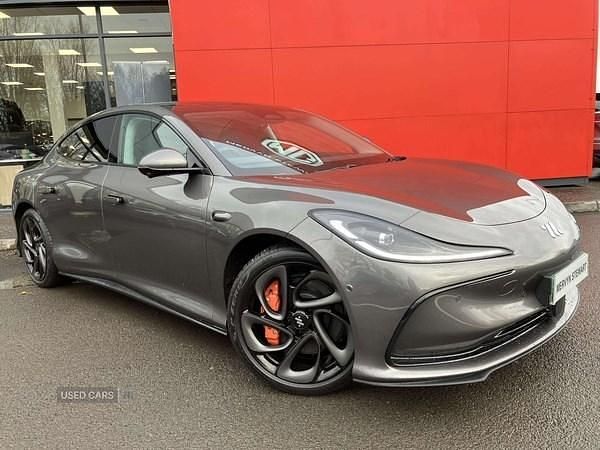 Silver Used 2025 MG IM5 Performance Hatchback | £46,395 (Expensive) - Image 1/4