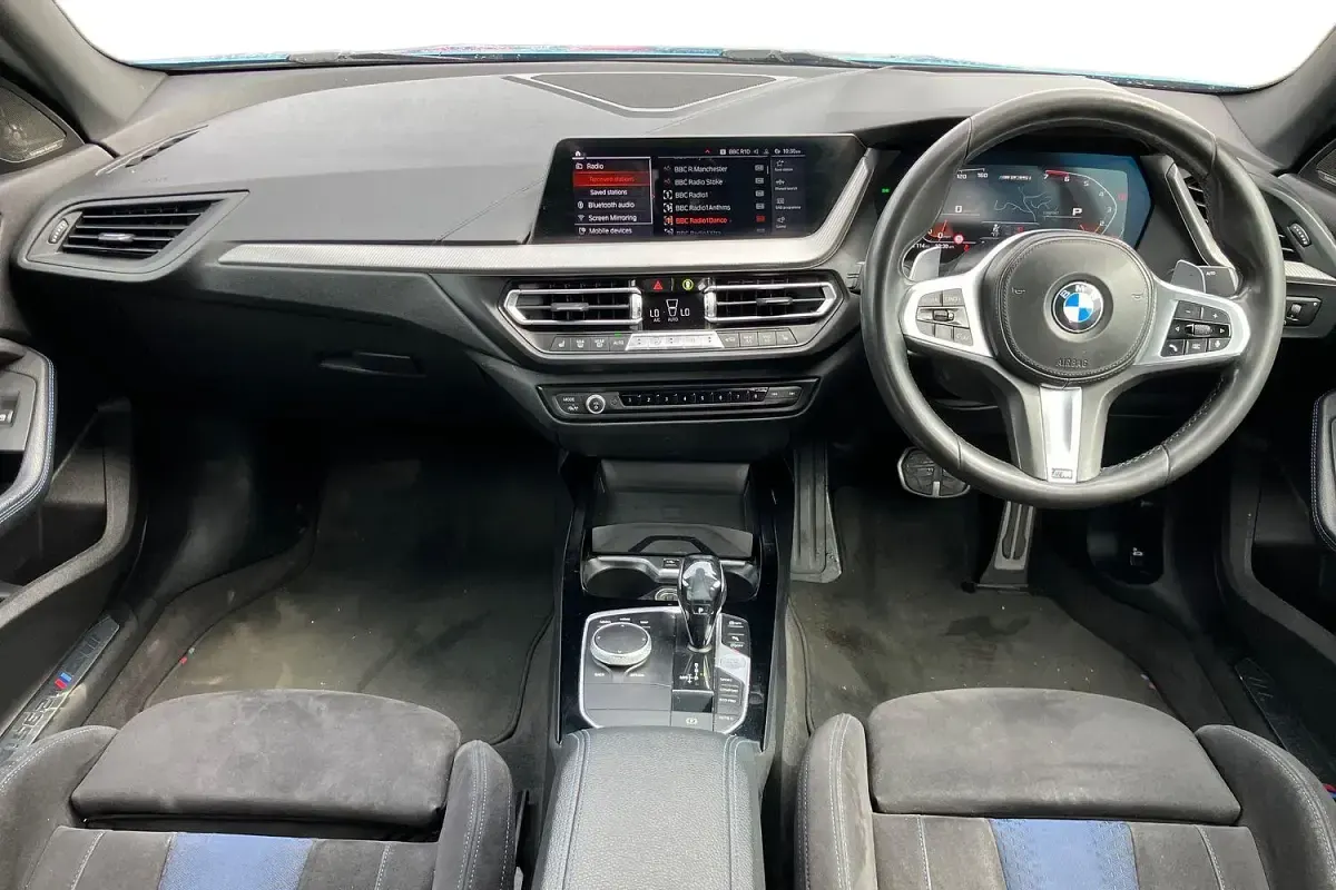 Used BMW M235 Comfort Edition 306 HP (225 kW) 2020 Blue Coupe