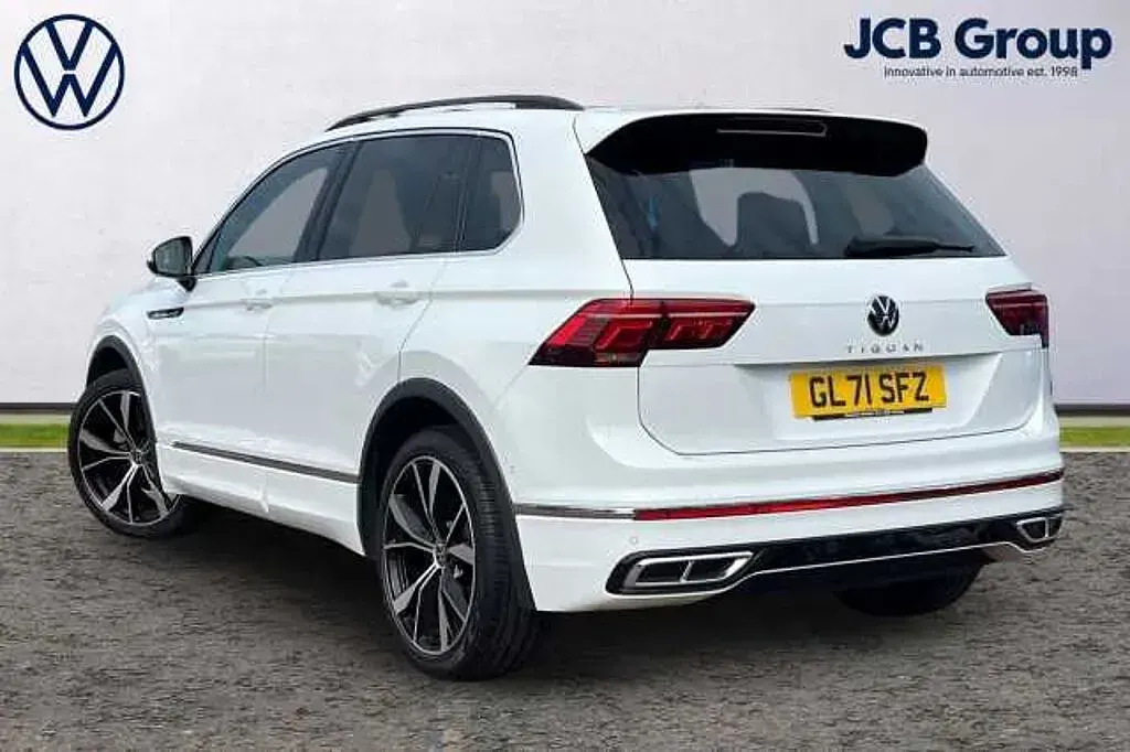 Used VW Tiguan R-line 150 HP (110 kW) 2022 White SUV