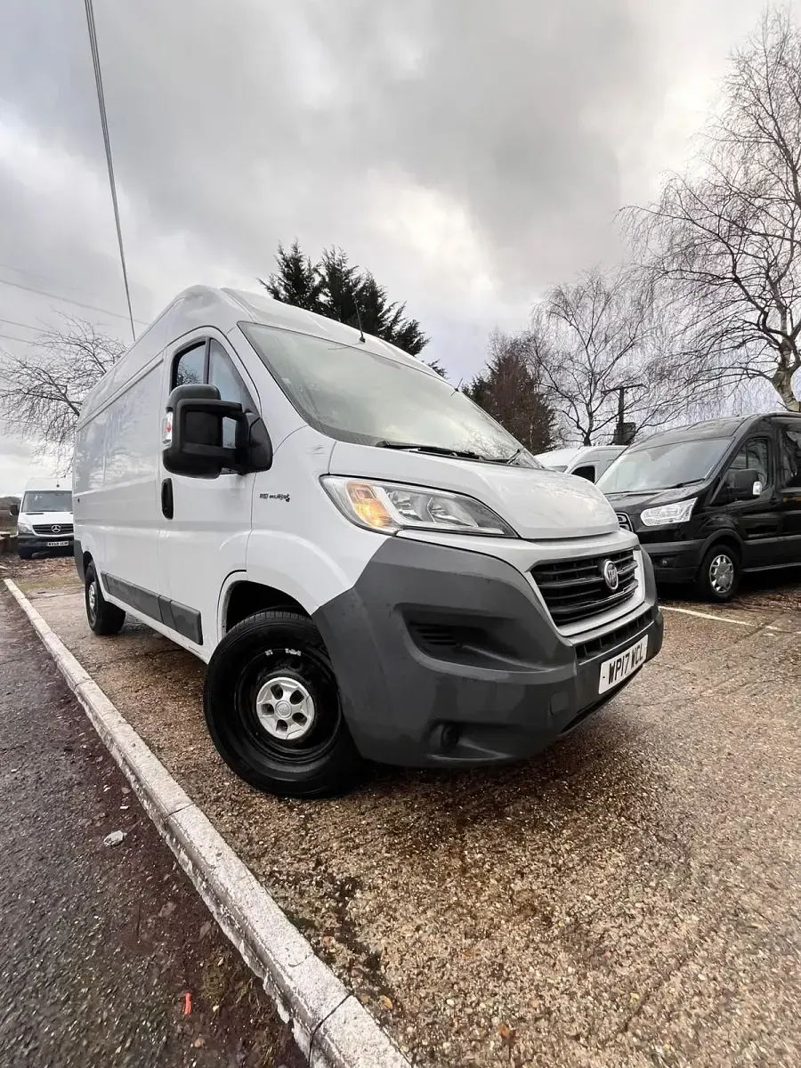Used Fiat Ducato 115 HP (84 kW) 2017 White Van