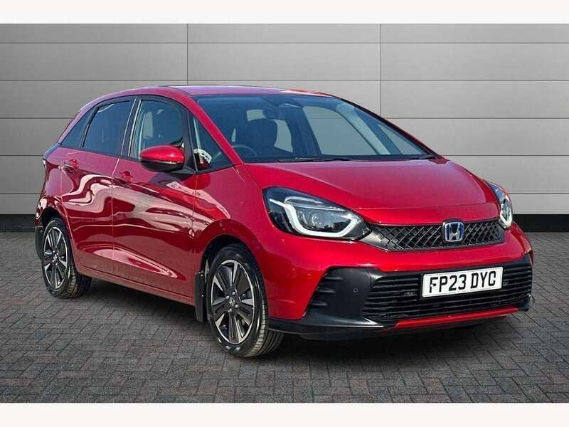 Crystal red Used 2023 Honda Jazz Advance Hatchback | £19,895 (Good price) - Image 1/2