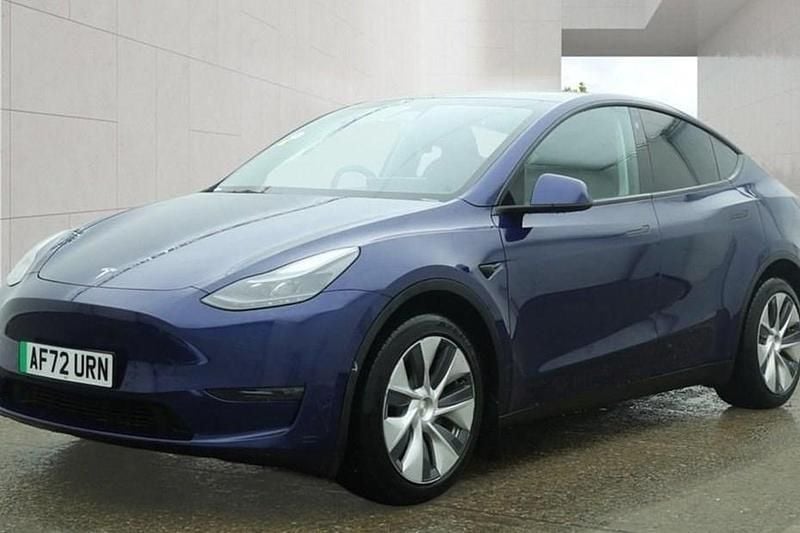 Used Tesla Model Y Long Range AWD 282 kW (384 HP) 2022 Blue SUV