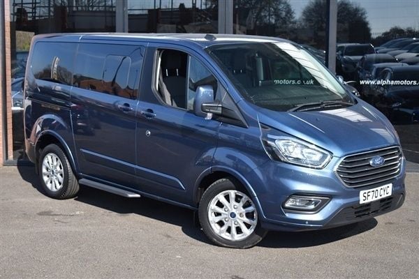 Chrome blue Used 2021 Ford Tourneo Custom Titanium | £23,990 (Super price) - Image 1/1