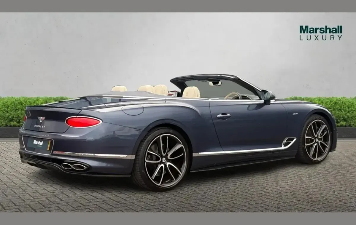 Used Bentley Continental GT Convertible 542 HP (398 kW) 2023 Blue Cabriolet