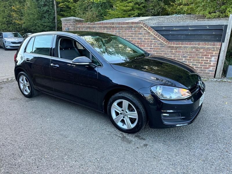 Black Used 2015 VW Golf VII Edition Hatchback | £5,995 (Good price) - Image 1/4