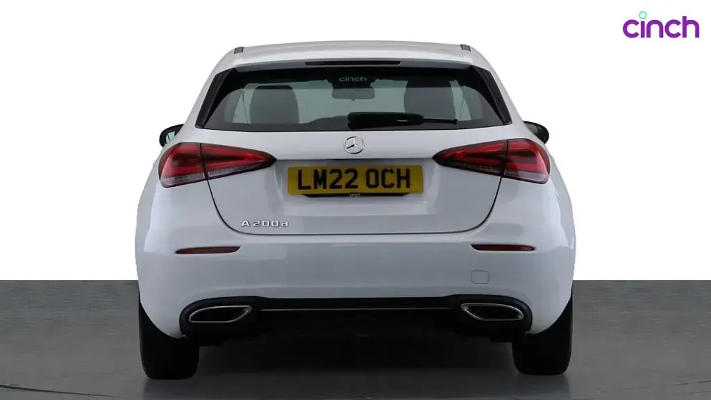 Used Mercedes A200 2022 White Hatchback