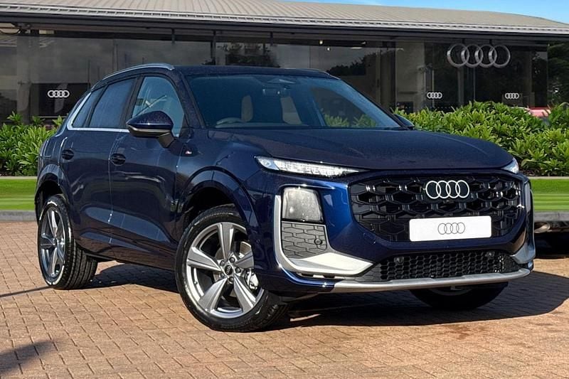 New Audi Q3 S-Line 2026 Blue SUV