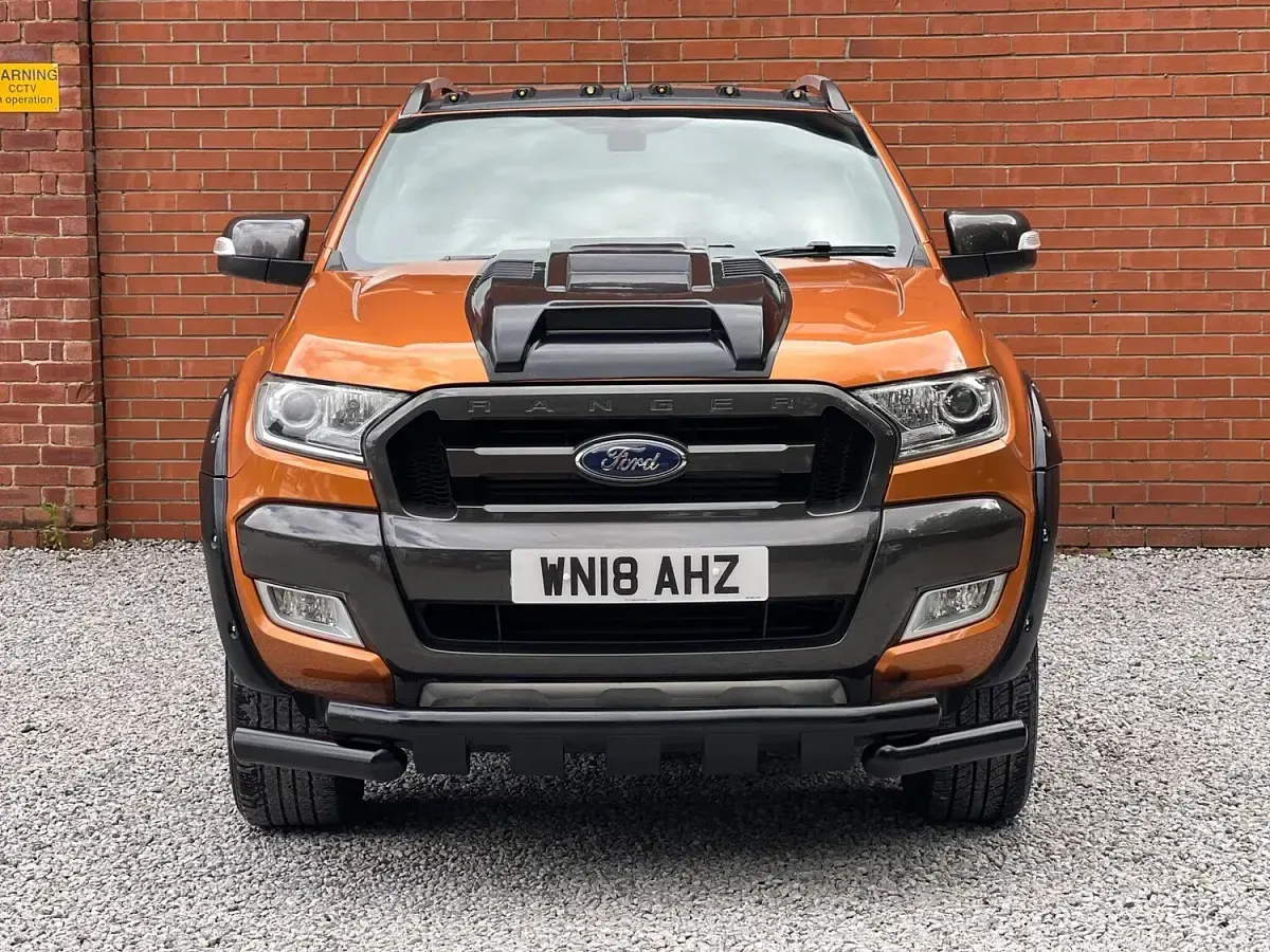 Used Ford Ranger Wildtrack 200 HP (147 kW) 2018 Orange Pickup