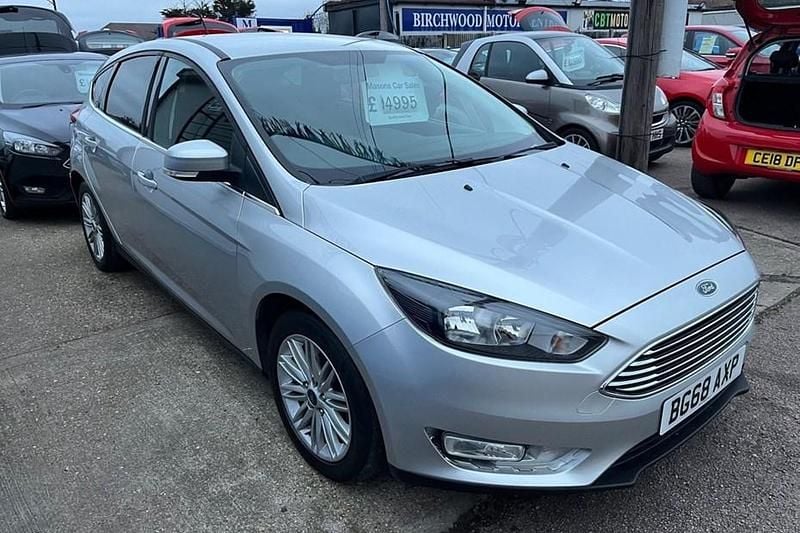 Silver Used 2018 Ford Focus Zetec Hatchback | £4,995 (Good price) - Image 1/1