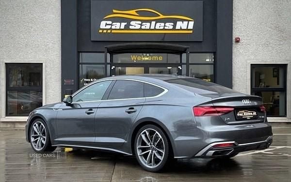 Used Audi A5 S-Line 161 HP (118 kW) 2022 Grey Coupe