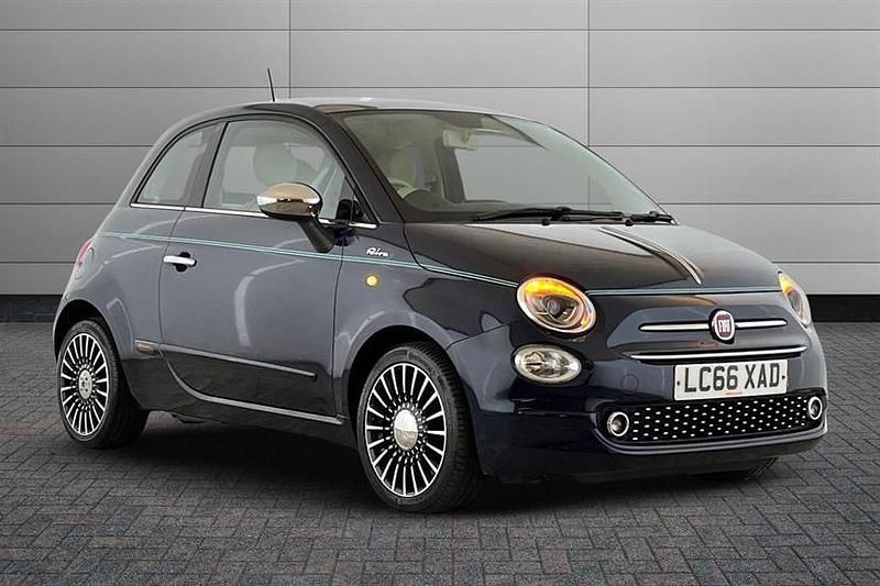 Blue riva Used 2016 Fiat 500 Riva Hatchback | £7,990 (Expensive) - Image 1/4